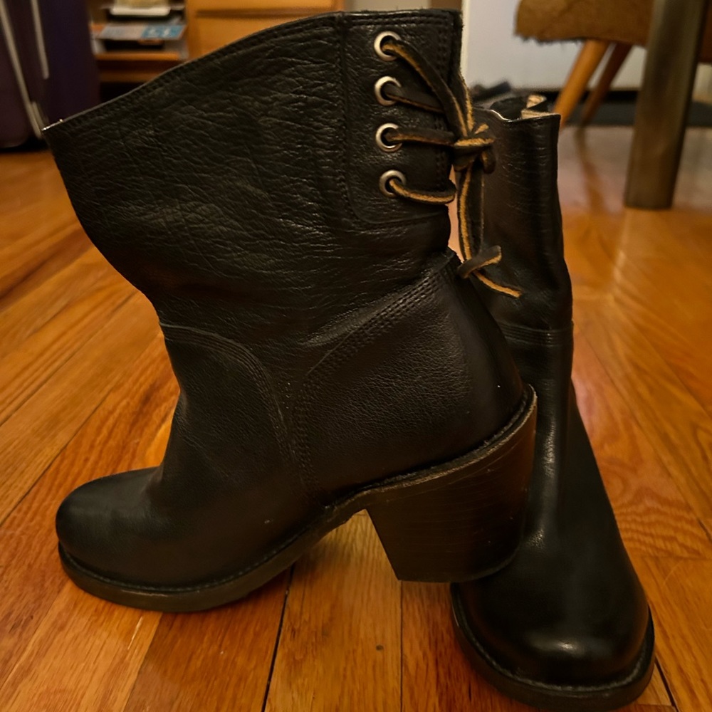 Frye Leather Boots - Black